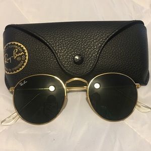 Ray-Ban round metal sunglasses